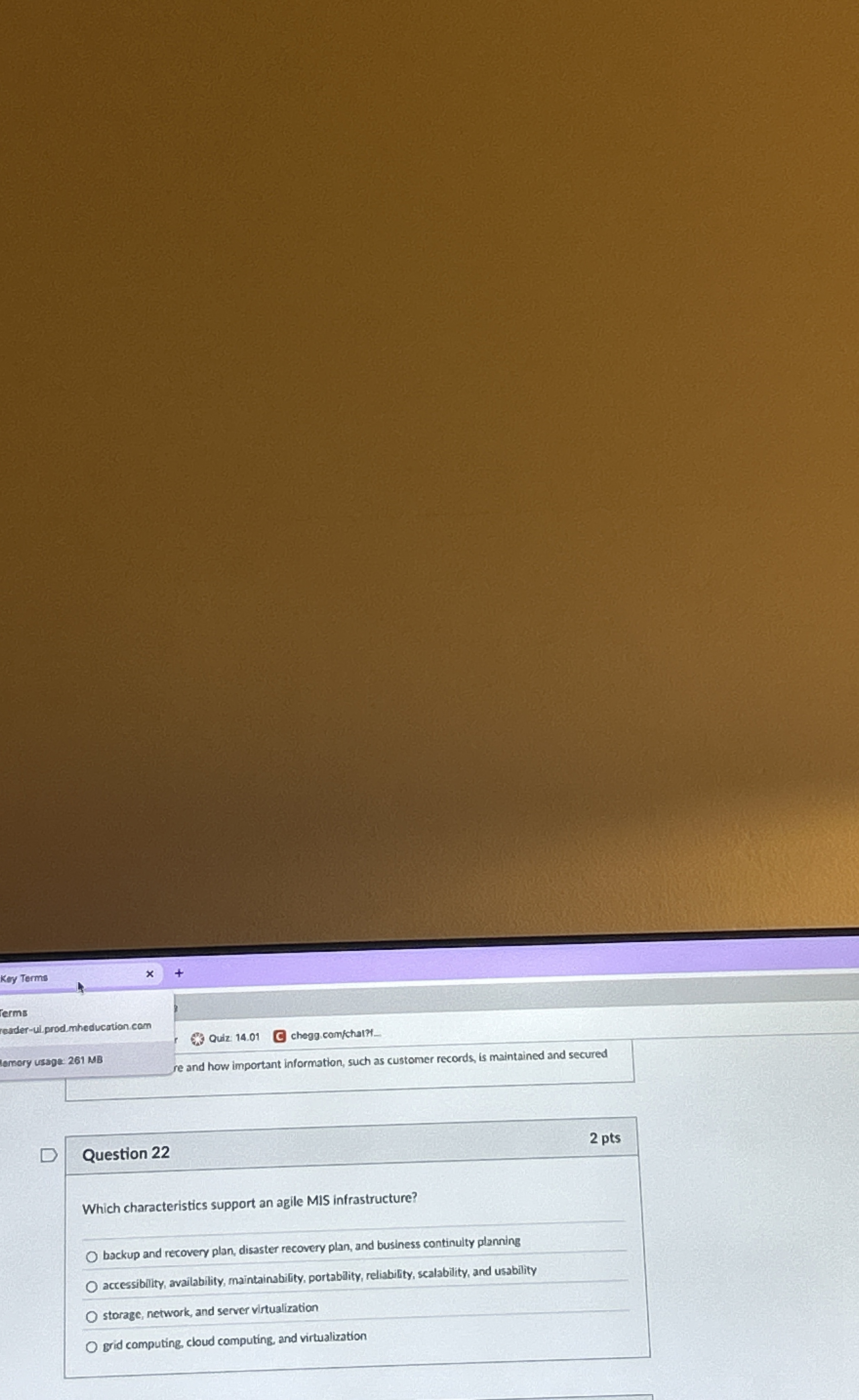 Question 2 2 Which characteristics support an