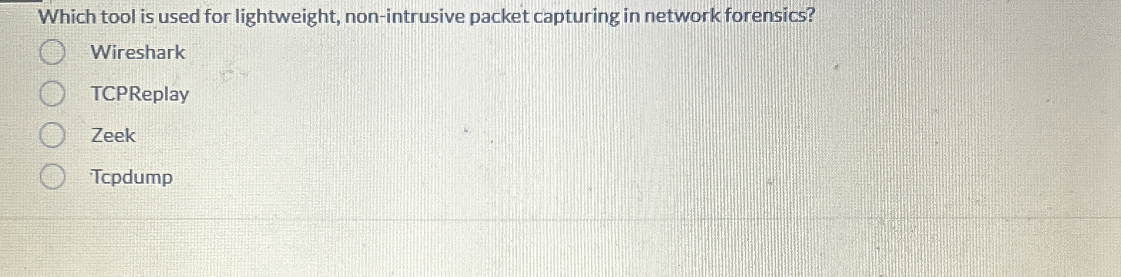 Which tool is used for lightweight, non -