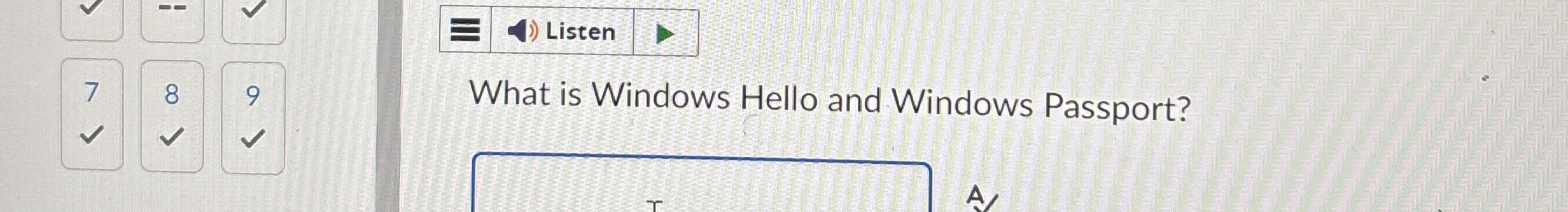 What is Windows Hello and Windows Passport?