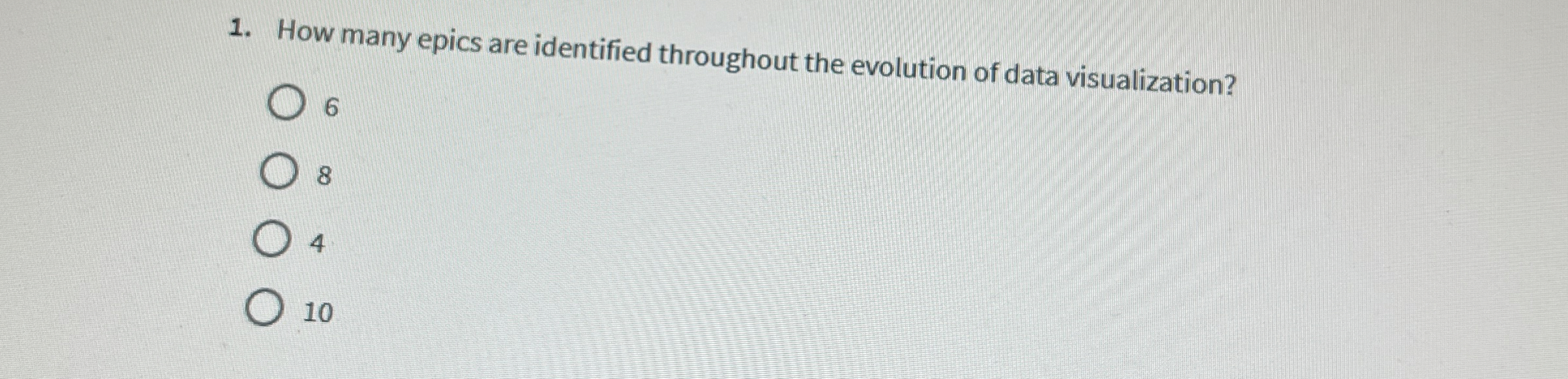 How many epics are identified throughout the