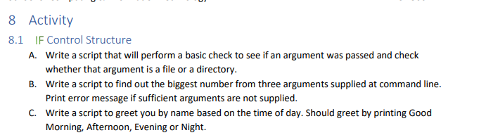 Please write a Linux script for me the terminal