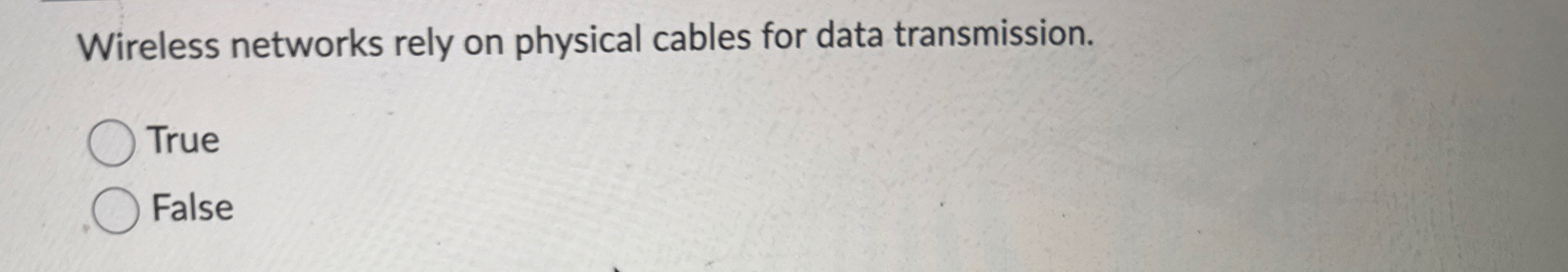 Wireless networks rely on physical cables for