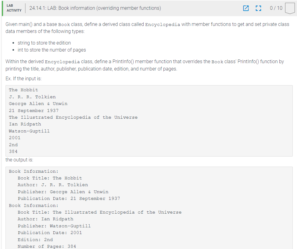 how to write c + + using this code: Given main (