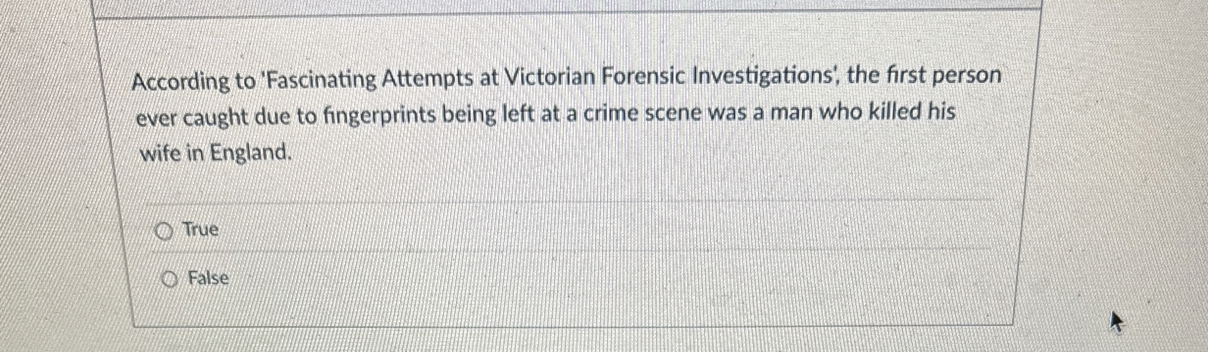 According to 'Fascinating Attempts at Victorian