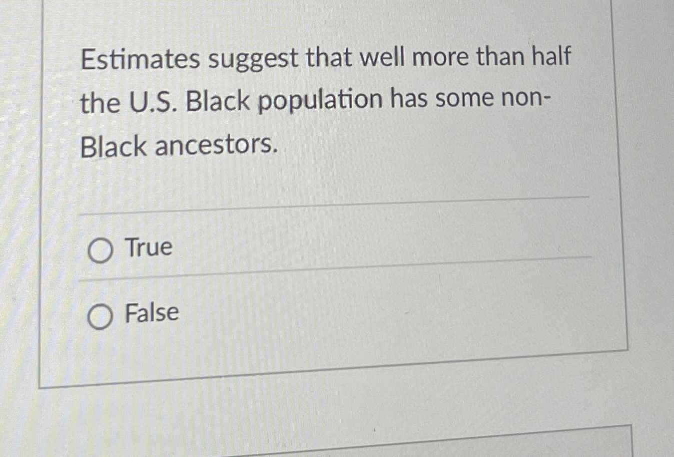 Estimates suggest that well more than half the U