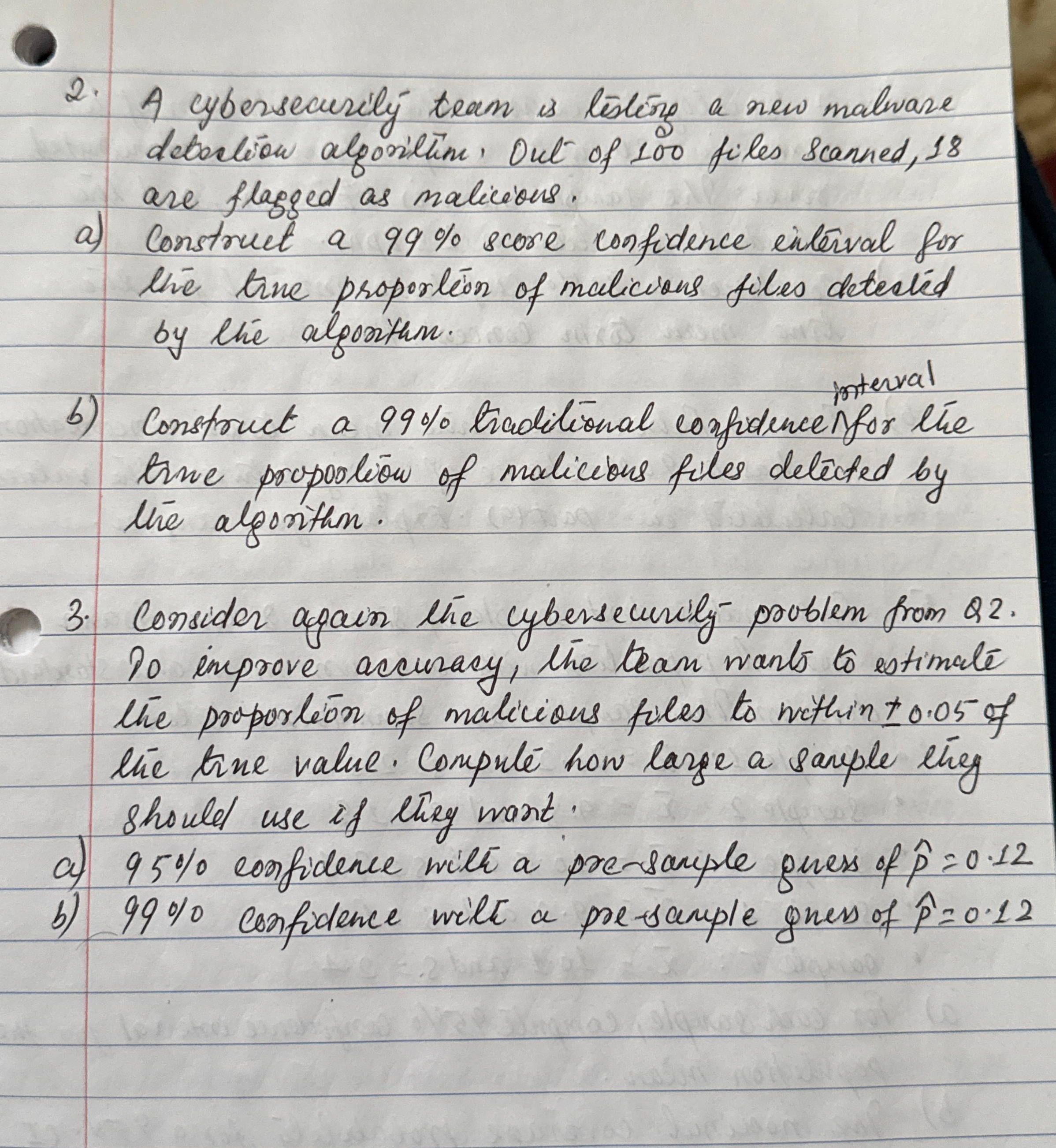 A cybersecurily tean is tisting a new malware