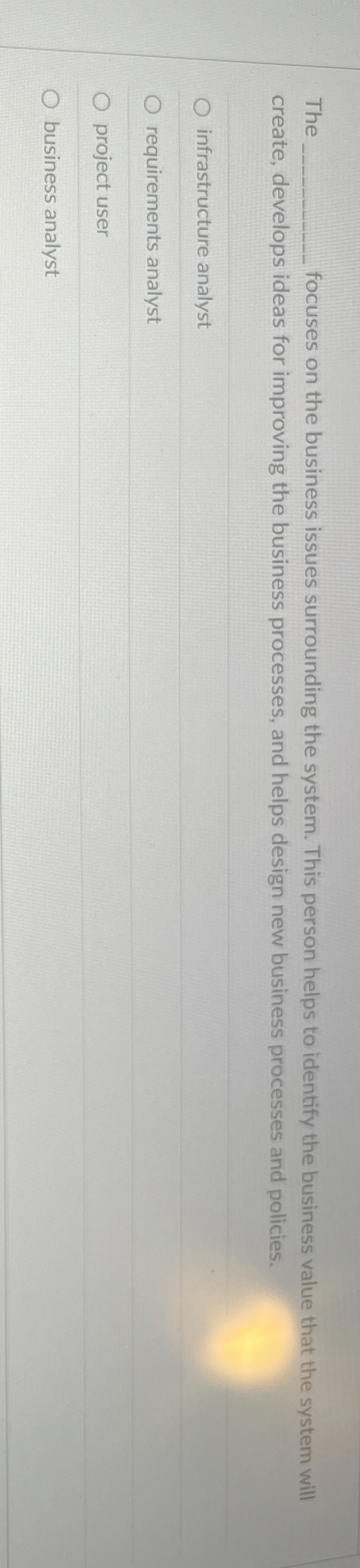 The focuses on the business issues surrounding