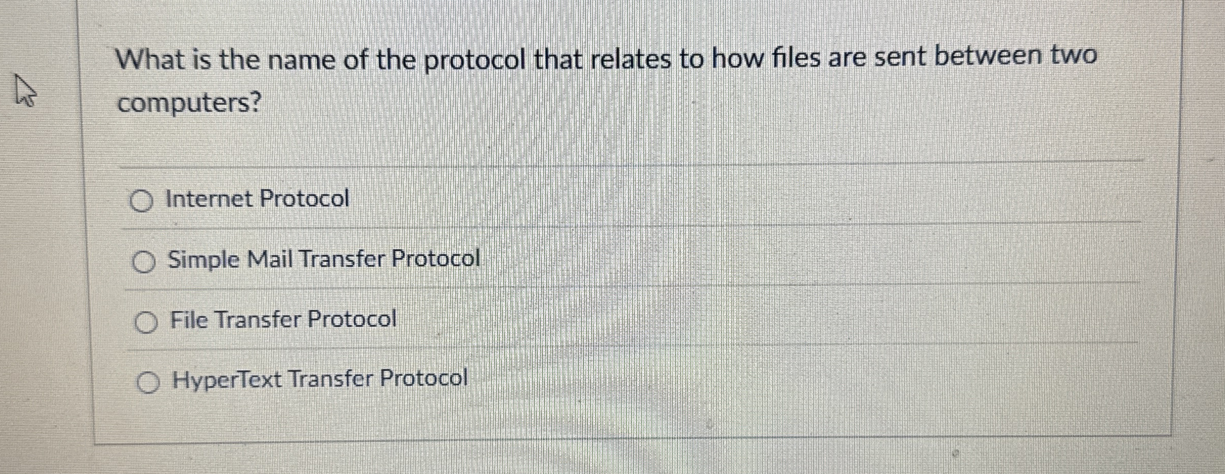 What is the name of the protocol that relates to