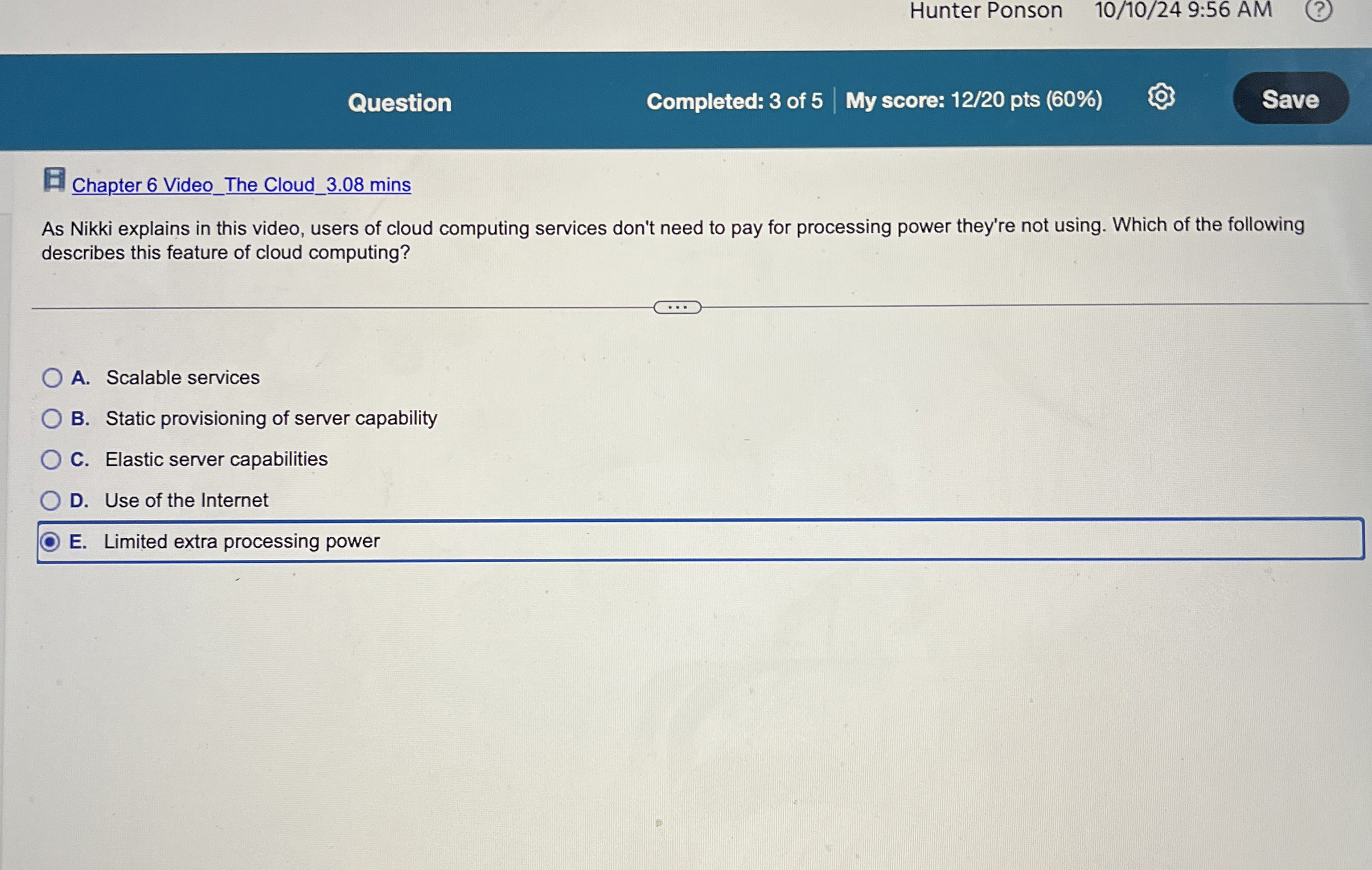 As Nikki explains in this video, users of cloud