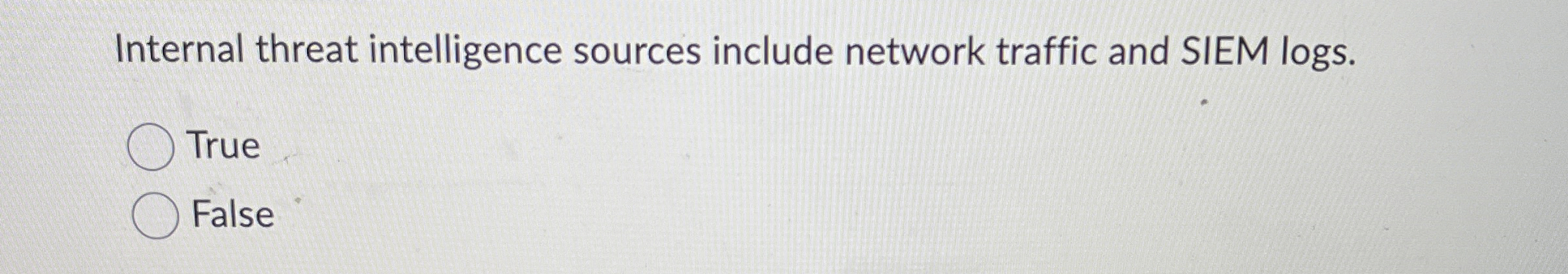 Internal threat intelligence sources include