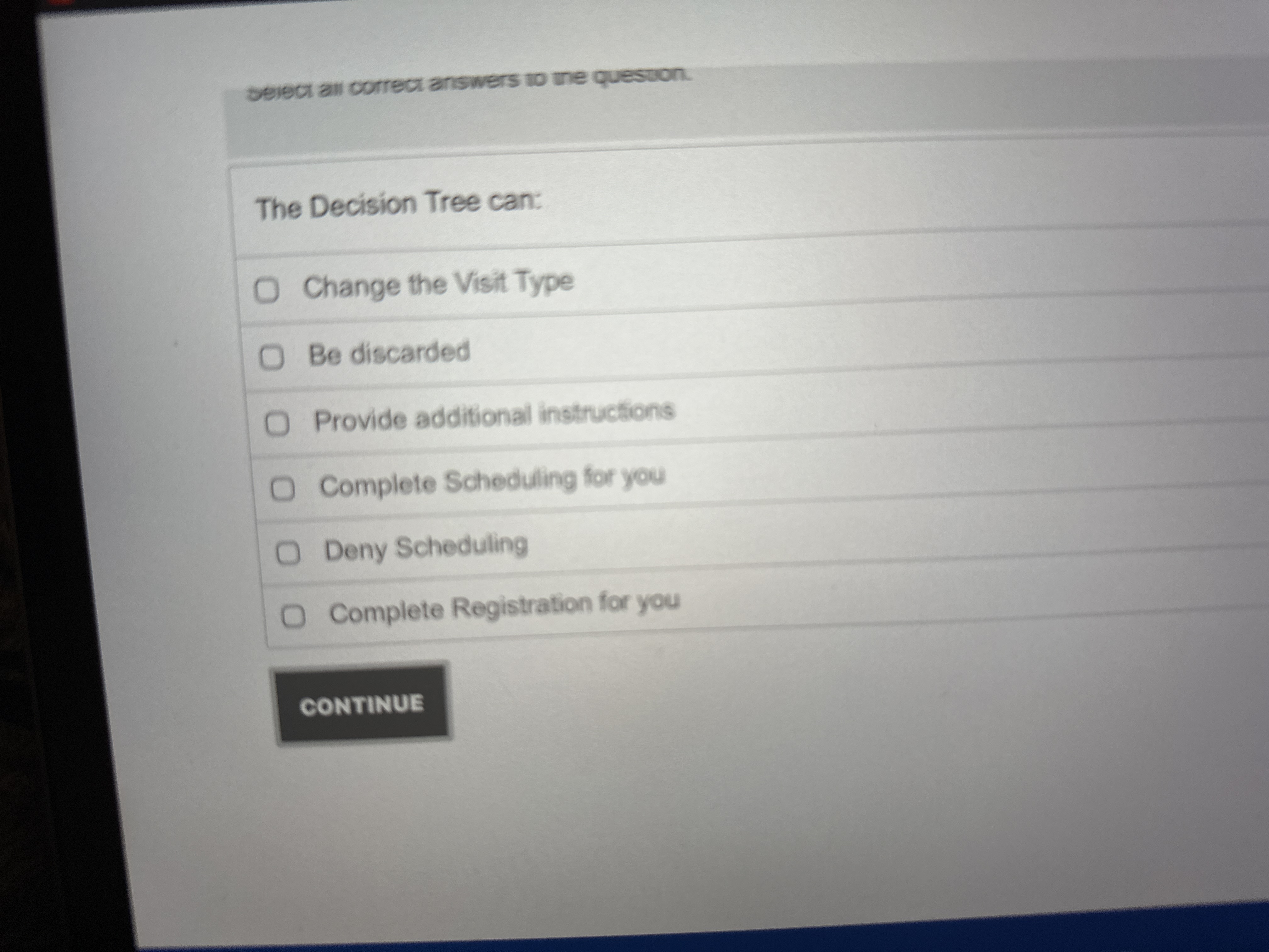 select all correct answers to ine queston. The