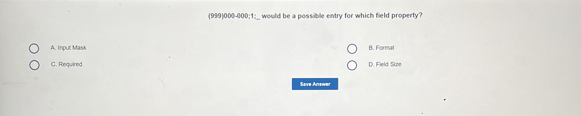 ( 9 9 9 ) 0 0 0 - 0 0 0 ; 1 ; would be a possible