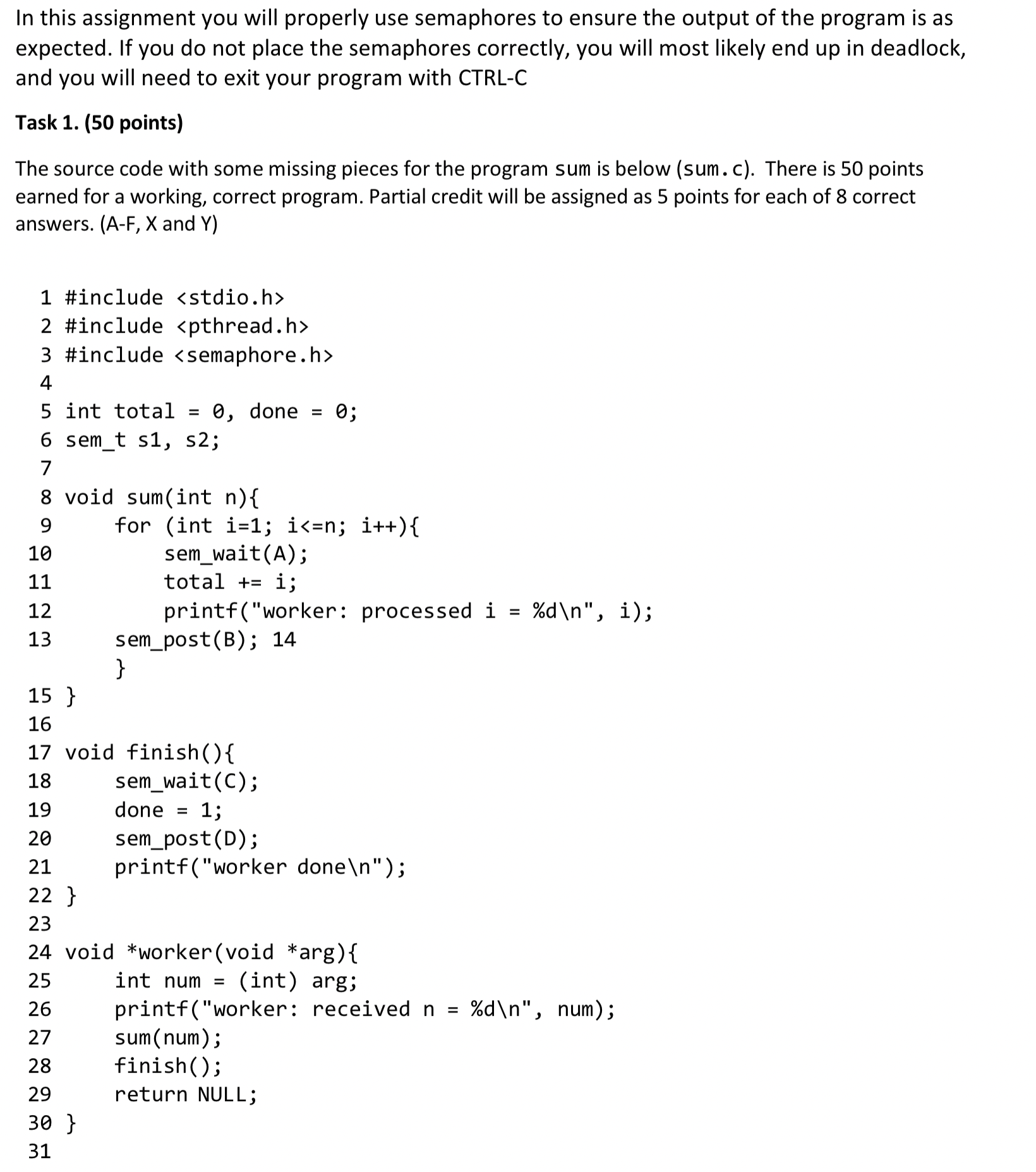 In this assignment you will properly use