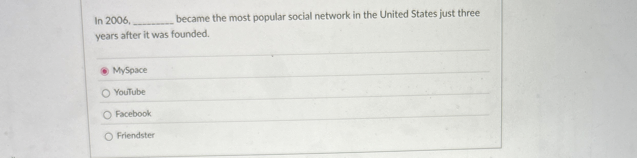 How to solve In 2 0 0 6 became the most popular