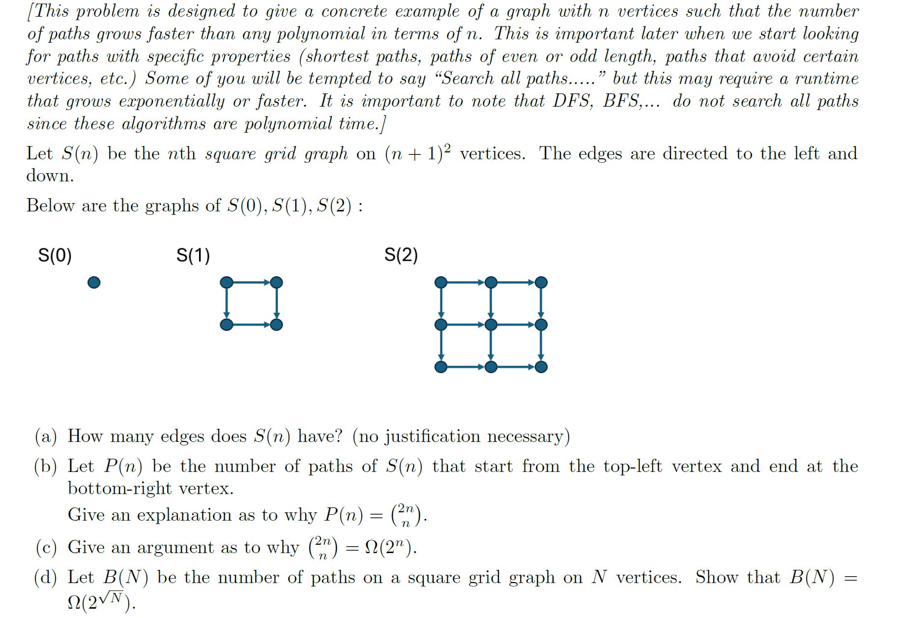 [ This problem is designed to give a concrete