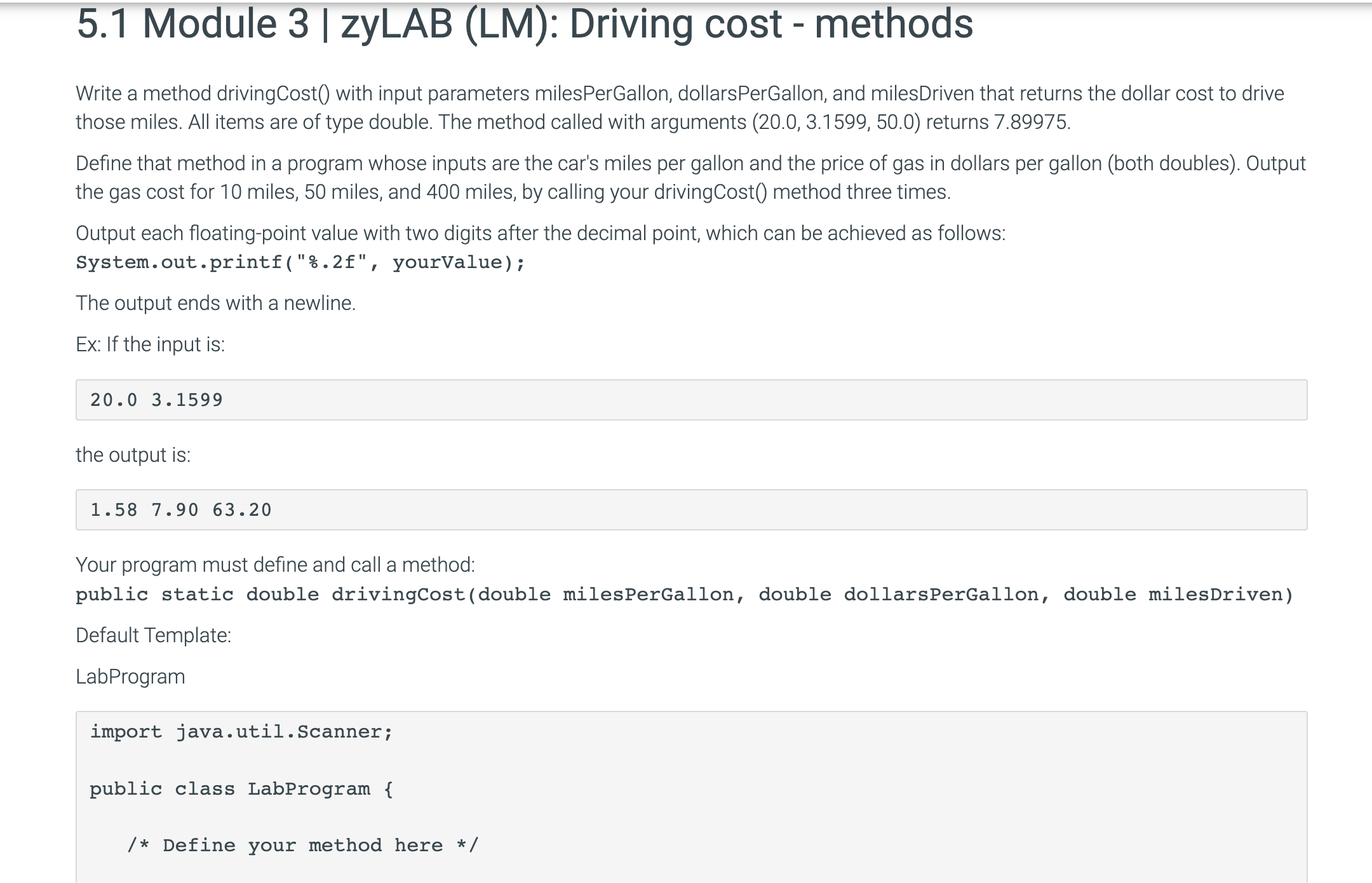 Help me solve this 5 . 1 Module 3 | zyLAB ( LM )