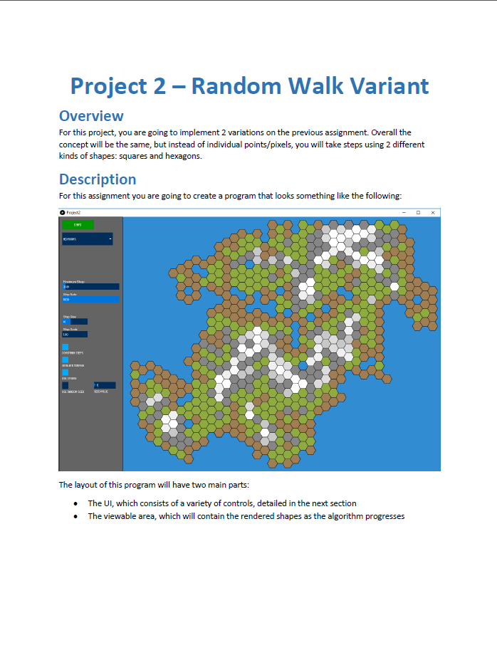 Please help using java in Processing. Project 2 -