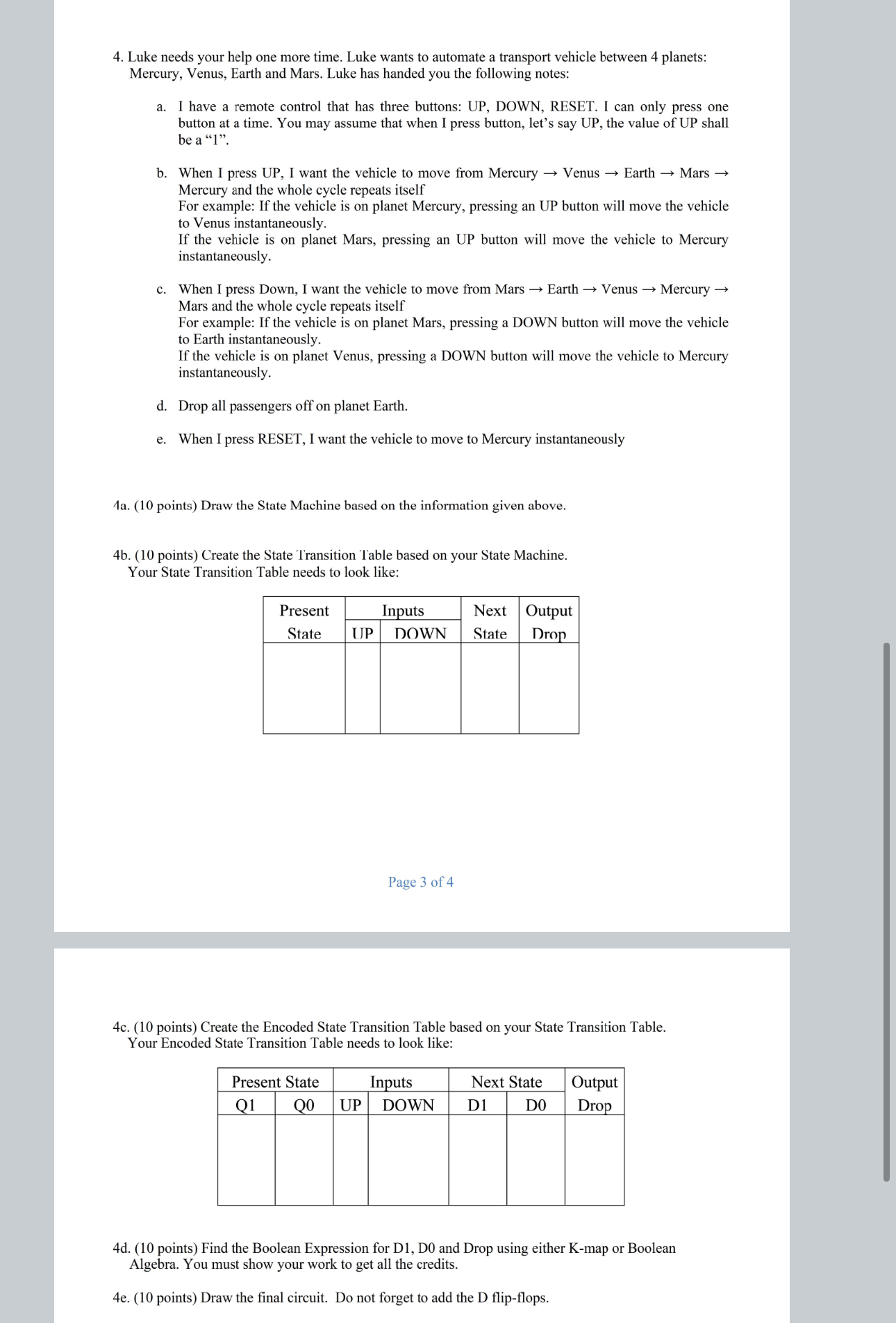 Luke needs your help one more time. Luke wants to