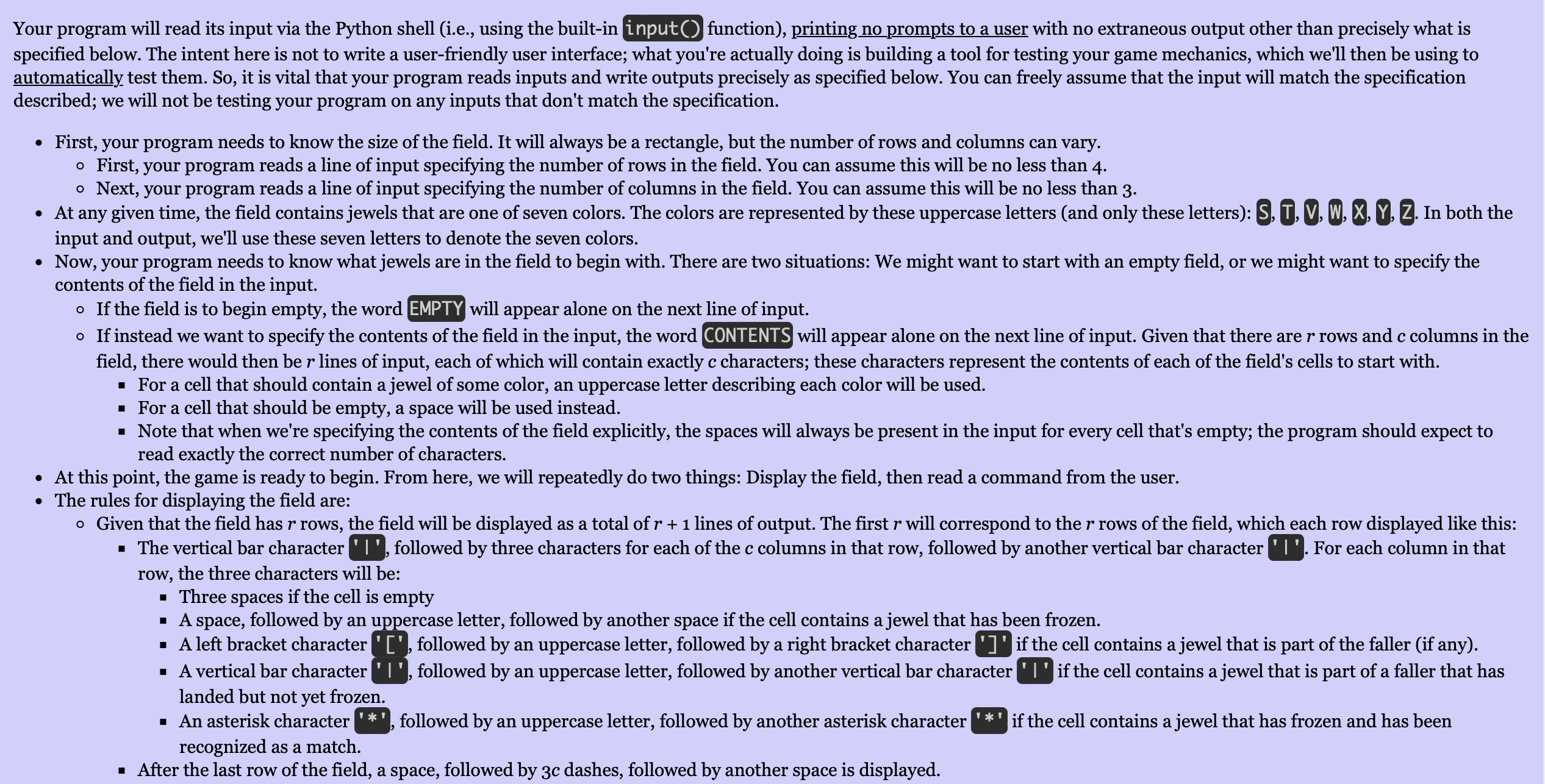 I need 3 separate modules: one that implements