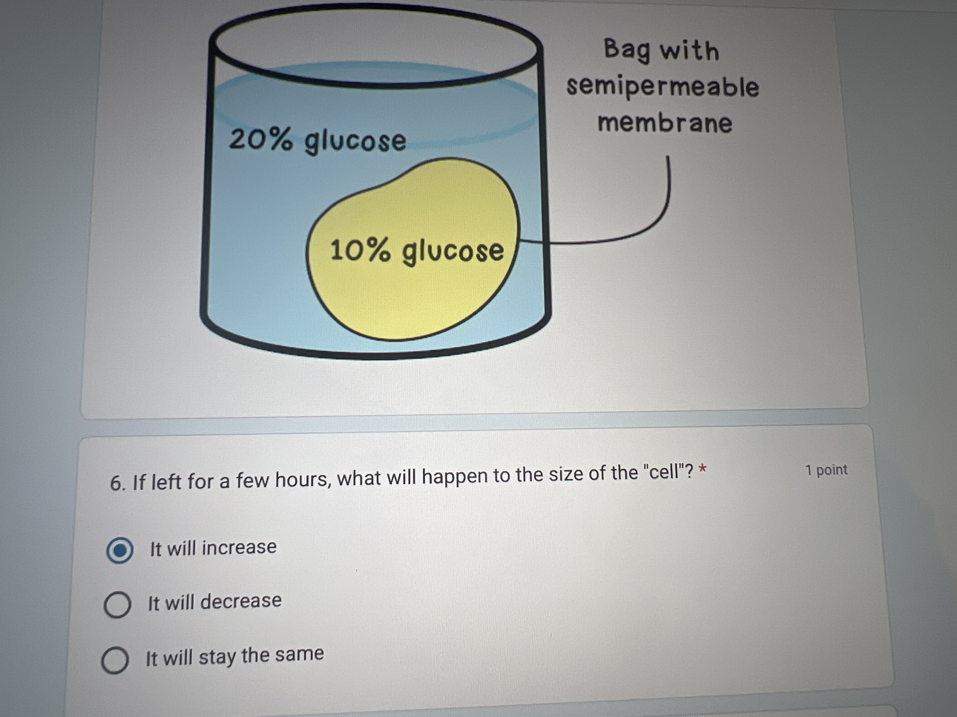 If left for a few hours, what will happen to the