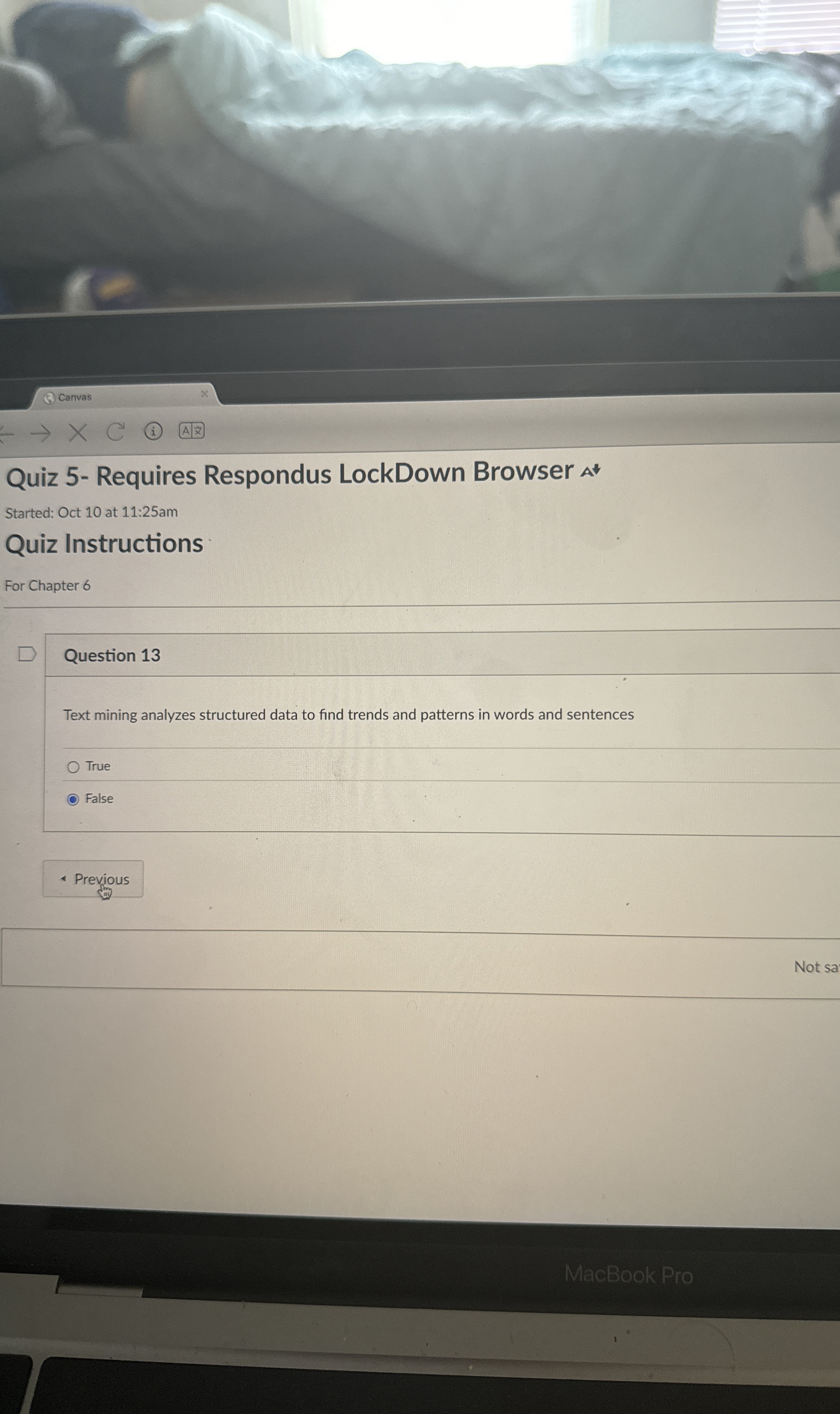 Question 1 3 Text mining analyzes structured data