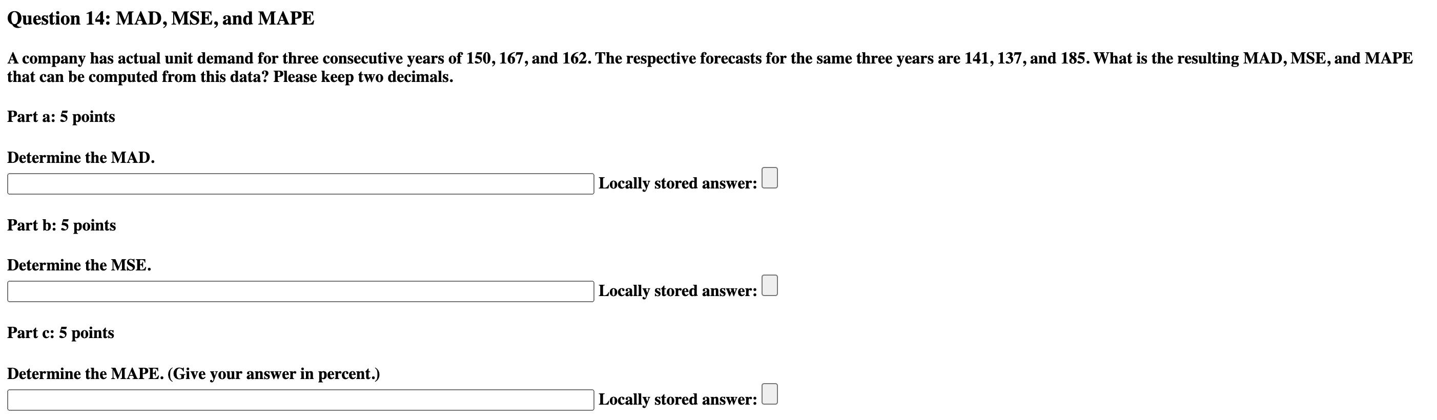 Questions are in the photo. Thank you ! Question