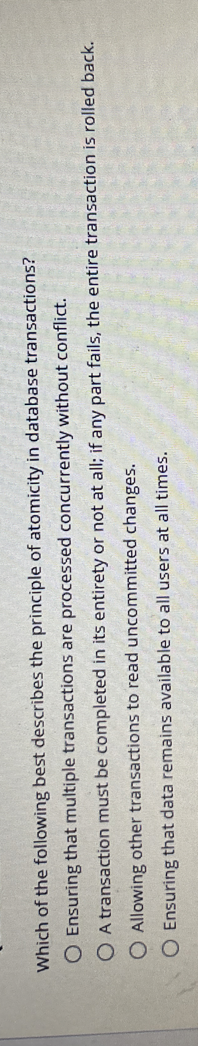 Which of the following best describes the