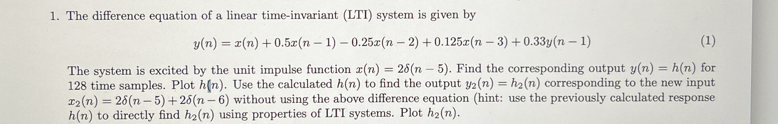 using matlab create a code for the following