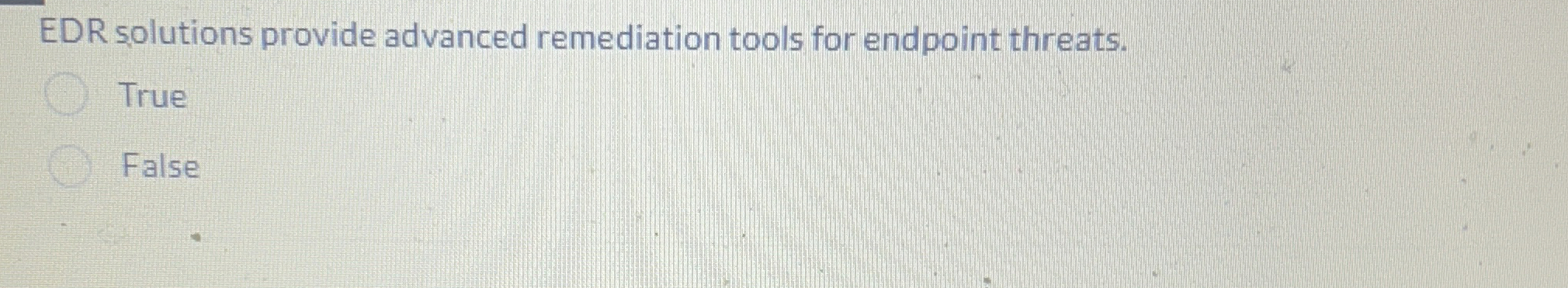 EDR solutions provide advanced remediation tools
