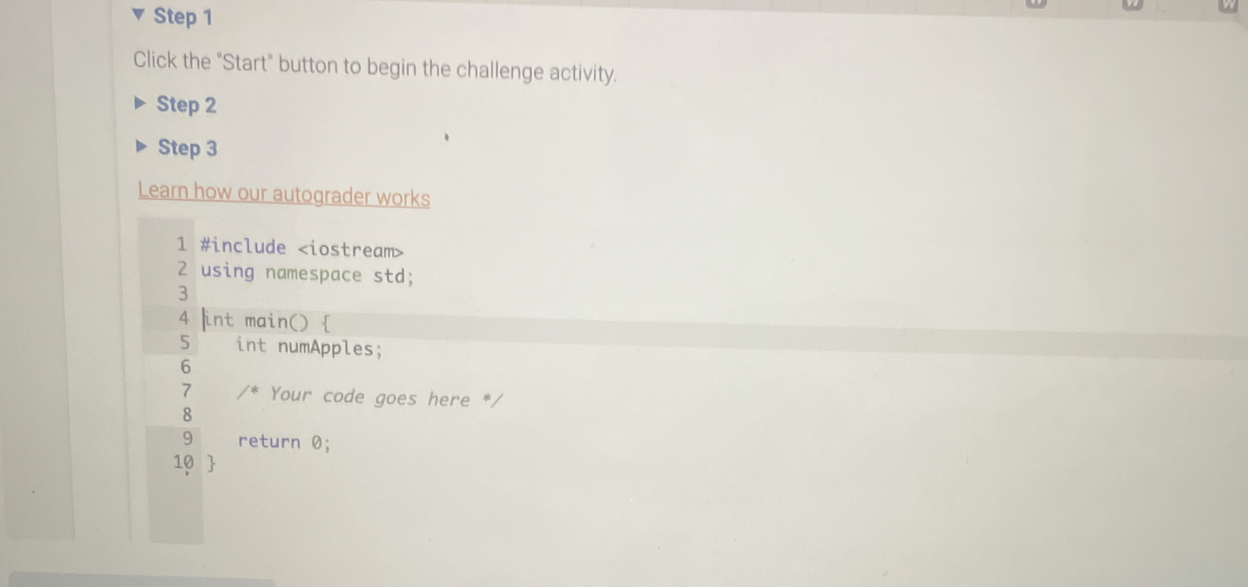Step 1 Click the "Start" button to begin the