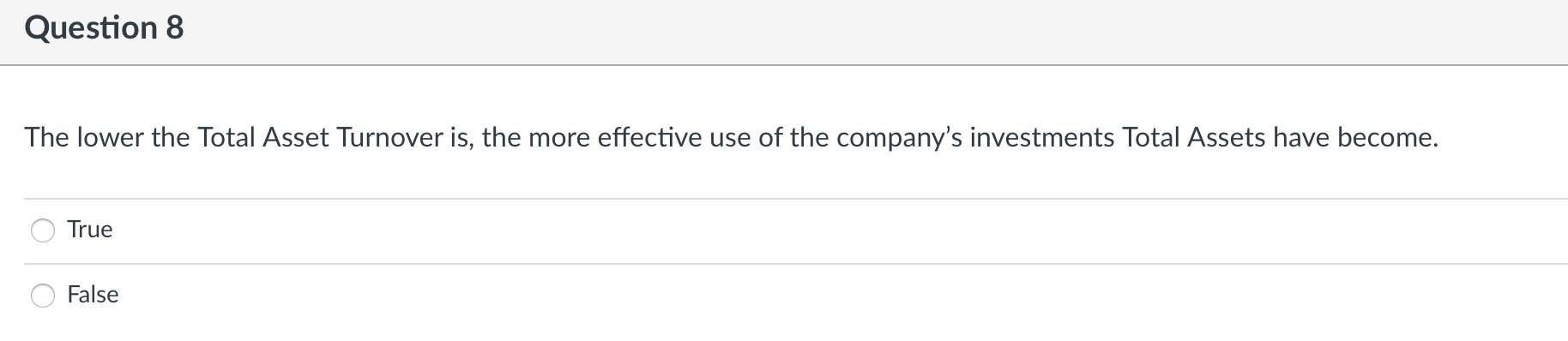 Question 1 Based on the table below, calculate