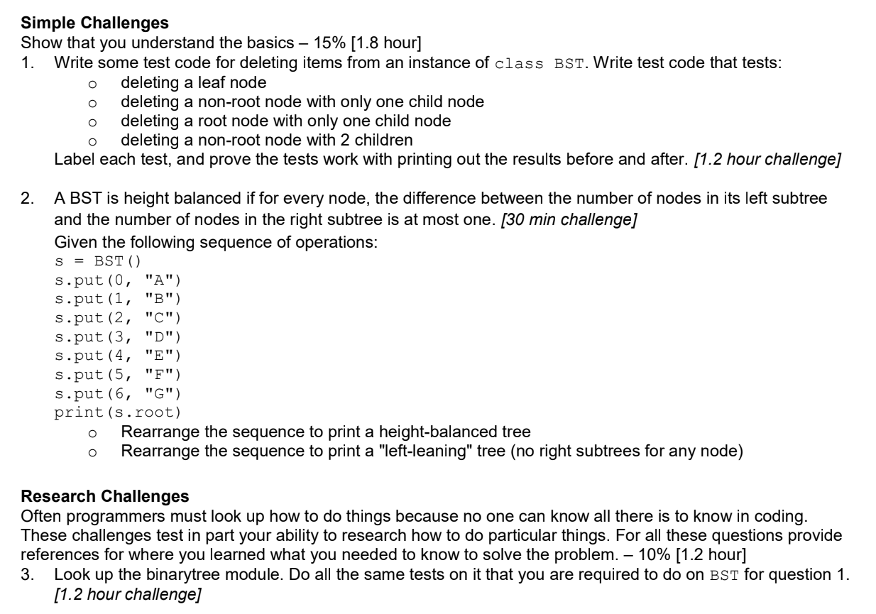 - Rearrange the sequence to print a "left -