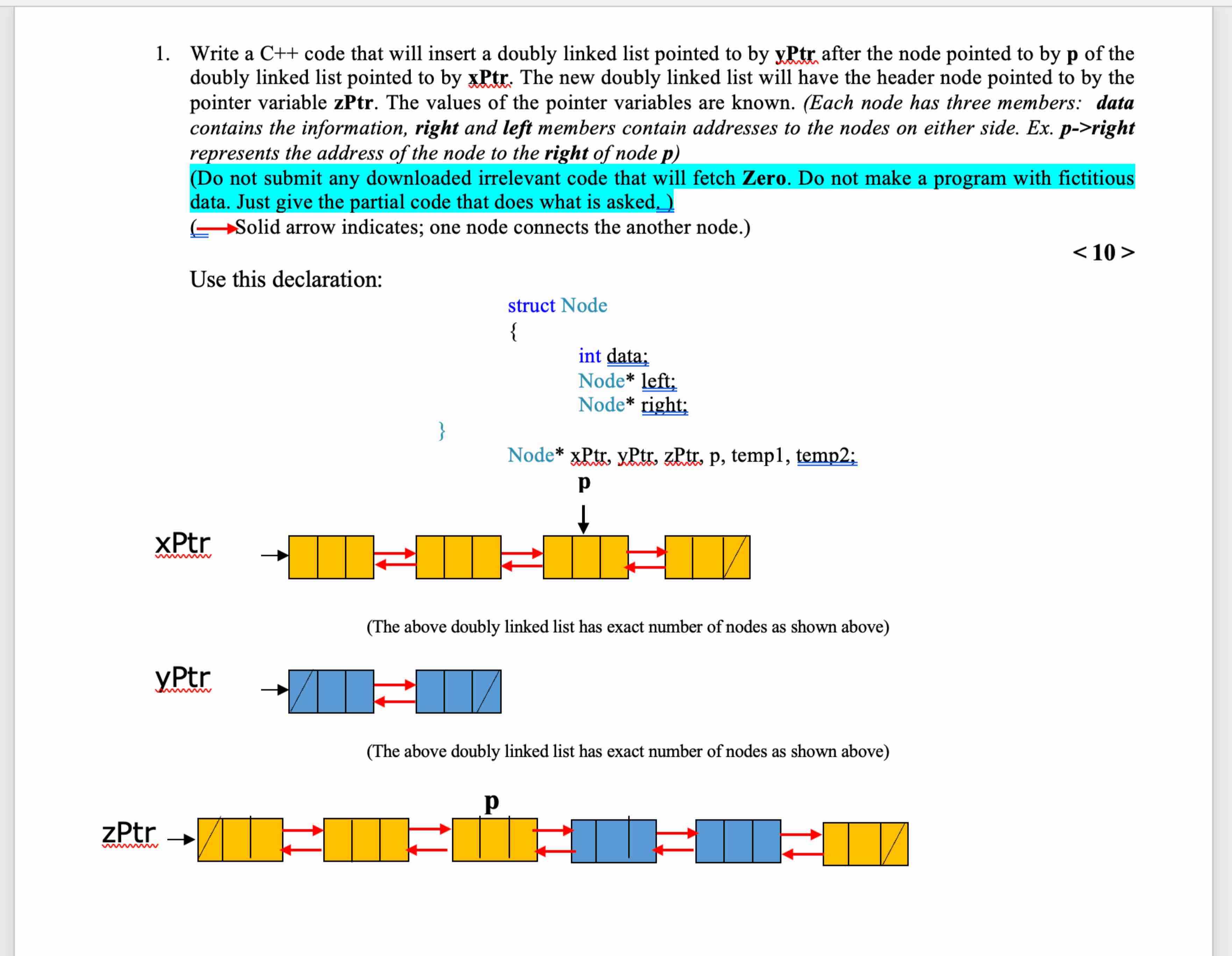 1 . Write a \ ( \ mathrm { C } + + \ ) code that