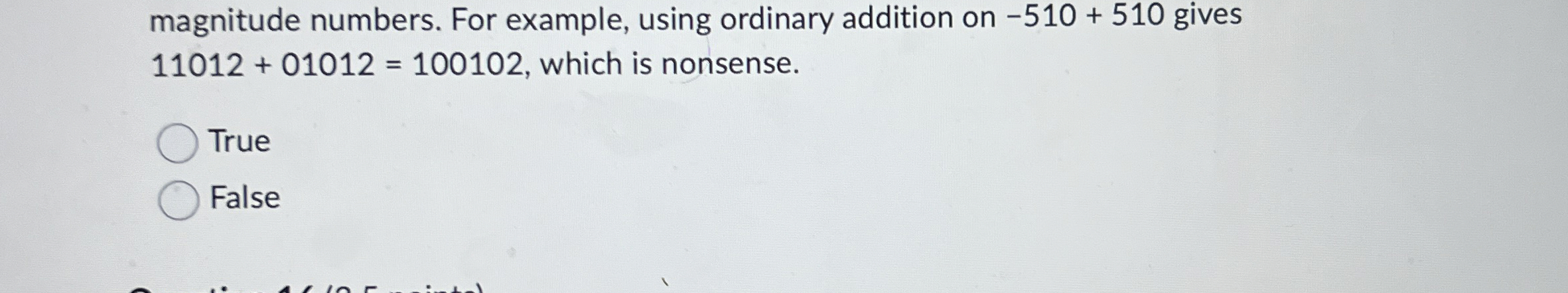 magnitude numbers. For example, using ordinary