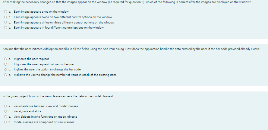 After making the necessary changes so that the