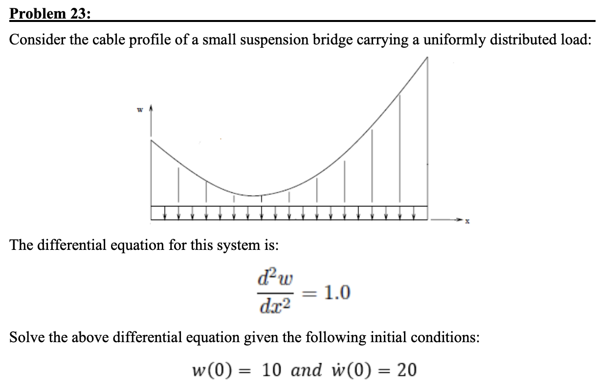 Problem 2 3 : Use MATLAB to solve the following: