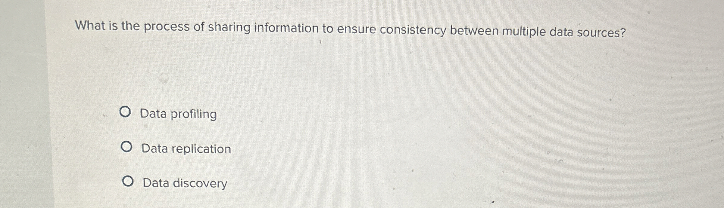 What is the process of sharing information to