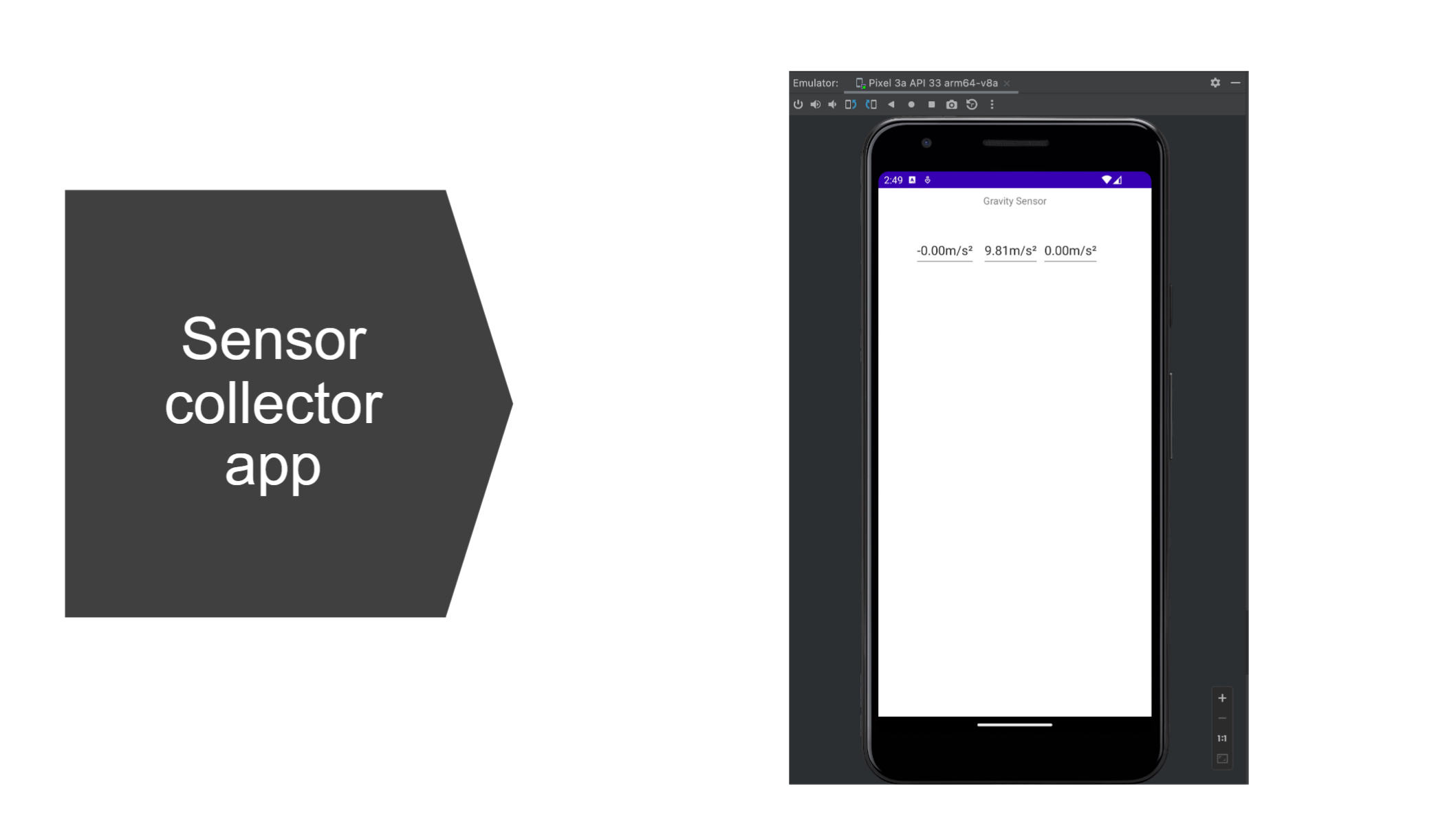 Build a Sensor collector app in Android Studio