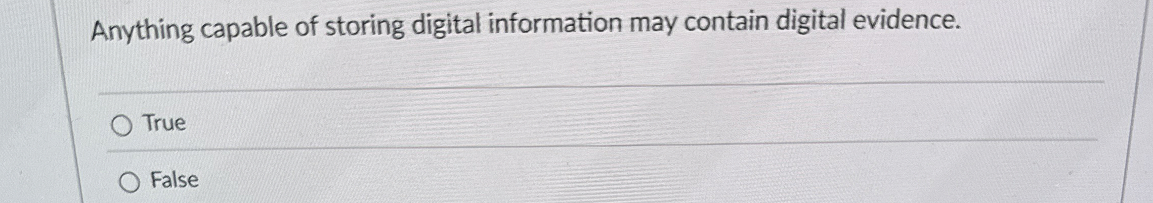 Anything capable of storing digital information