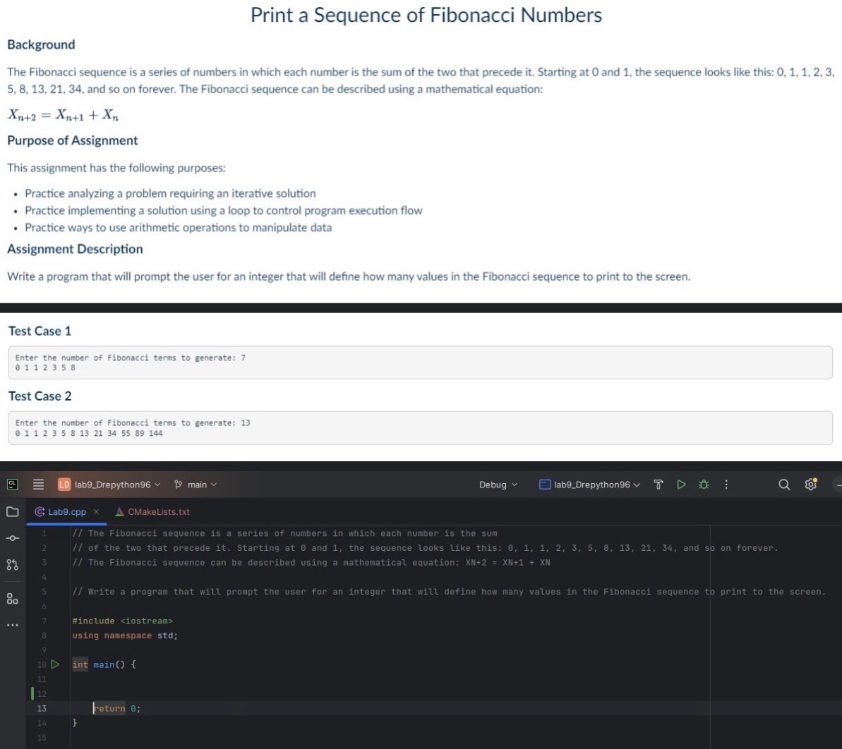 I need help writing this code. We are working