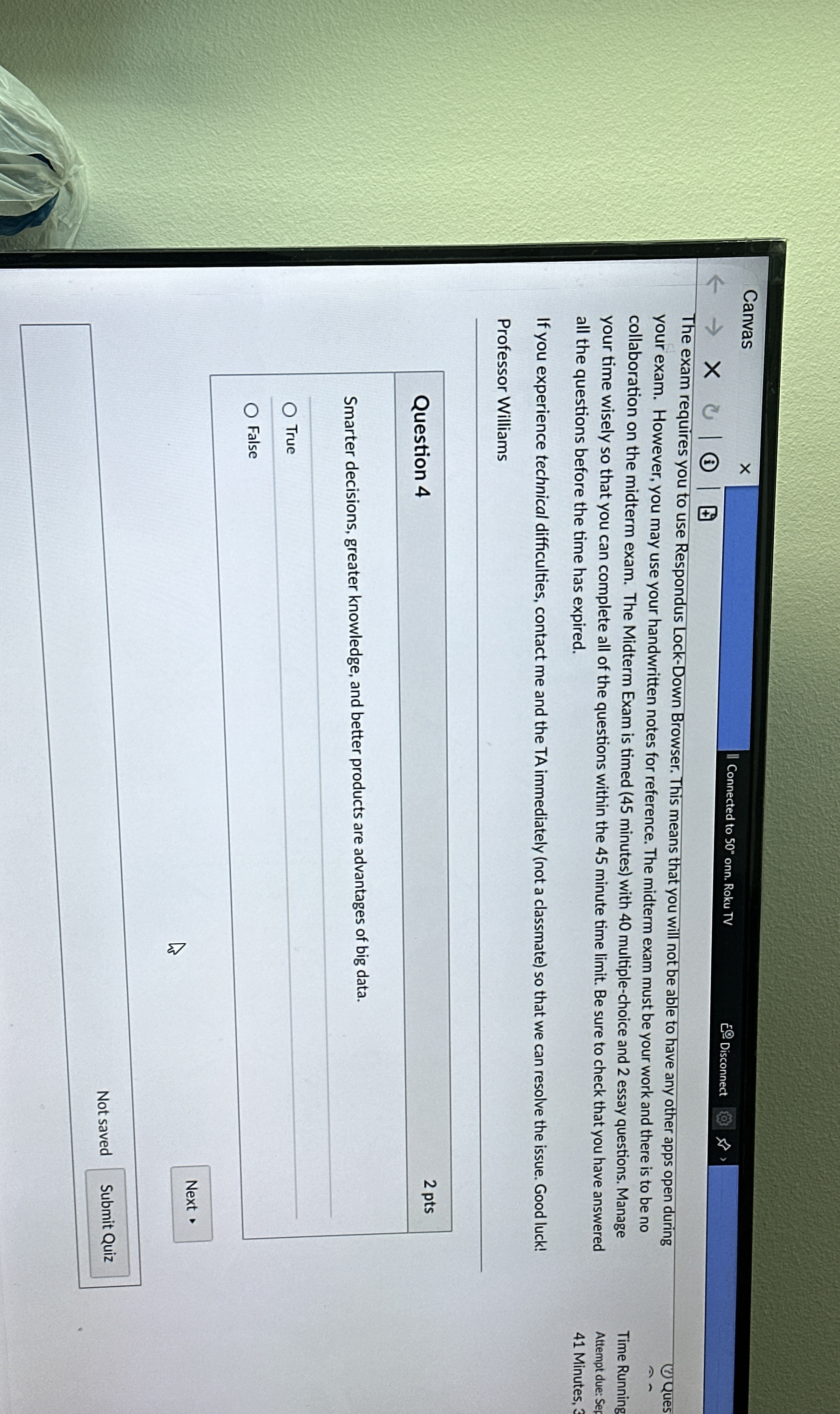 Question 4 Smarter decisions, greater knowledge,