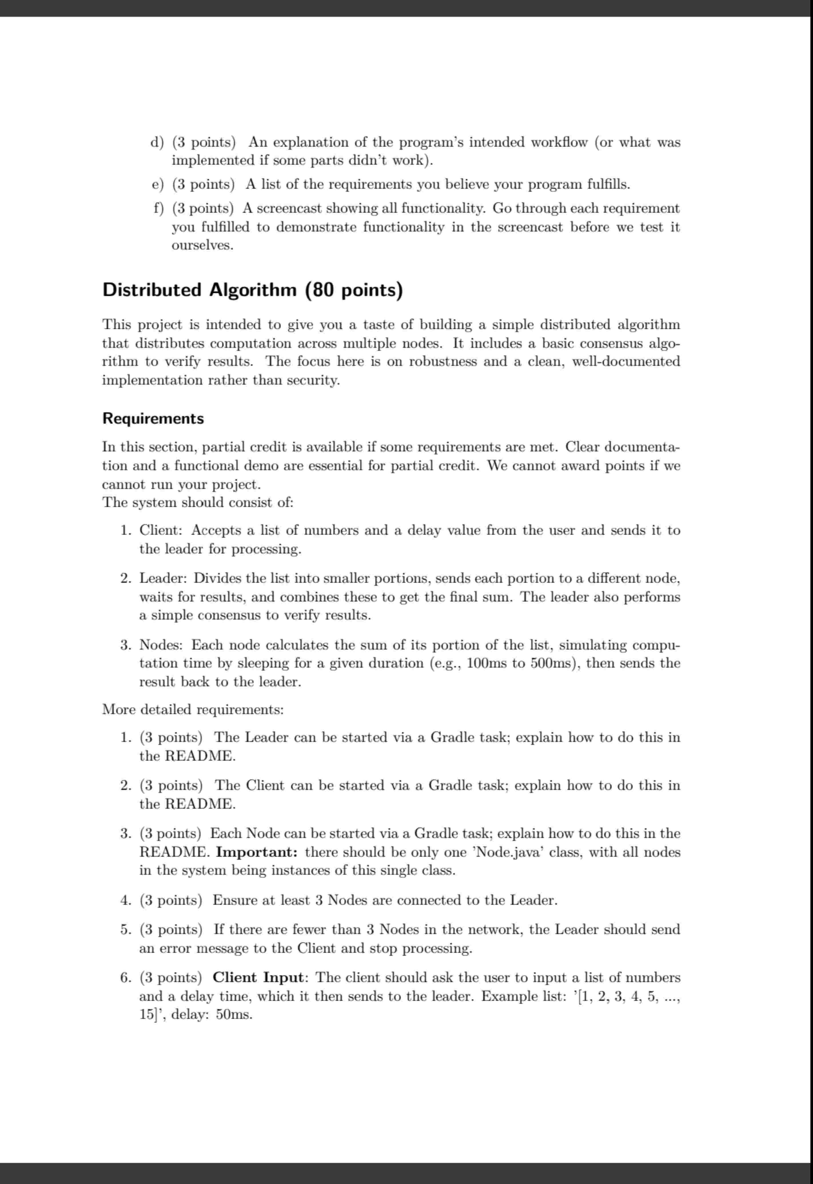 Please help with my Java code! Distributed