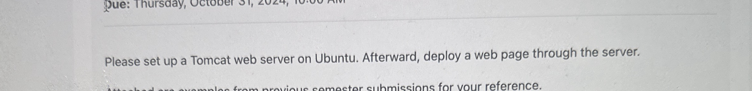 Please set up a Tomcat web server on Ubuntu.