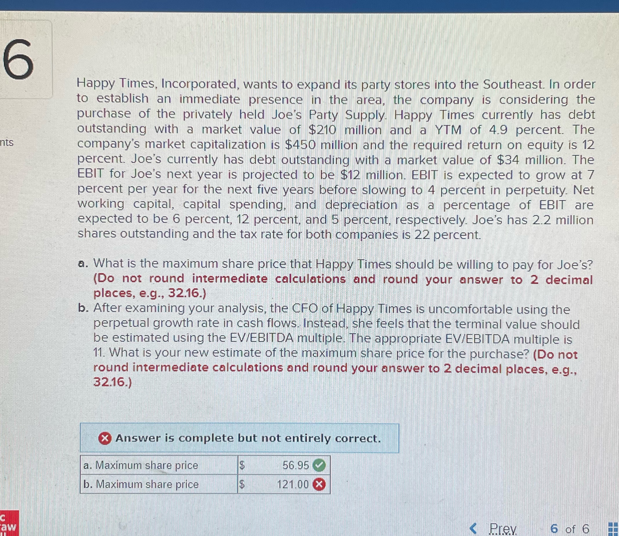 Need answer (b.) =Do not round intermediate need