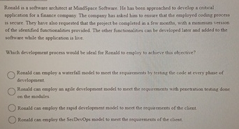 Reeald is a wftware arehinect at MindSpace