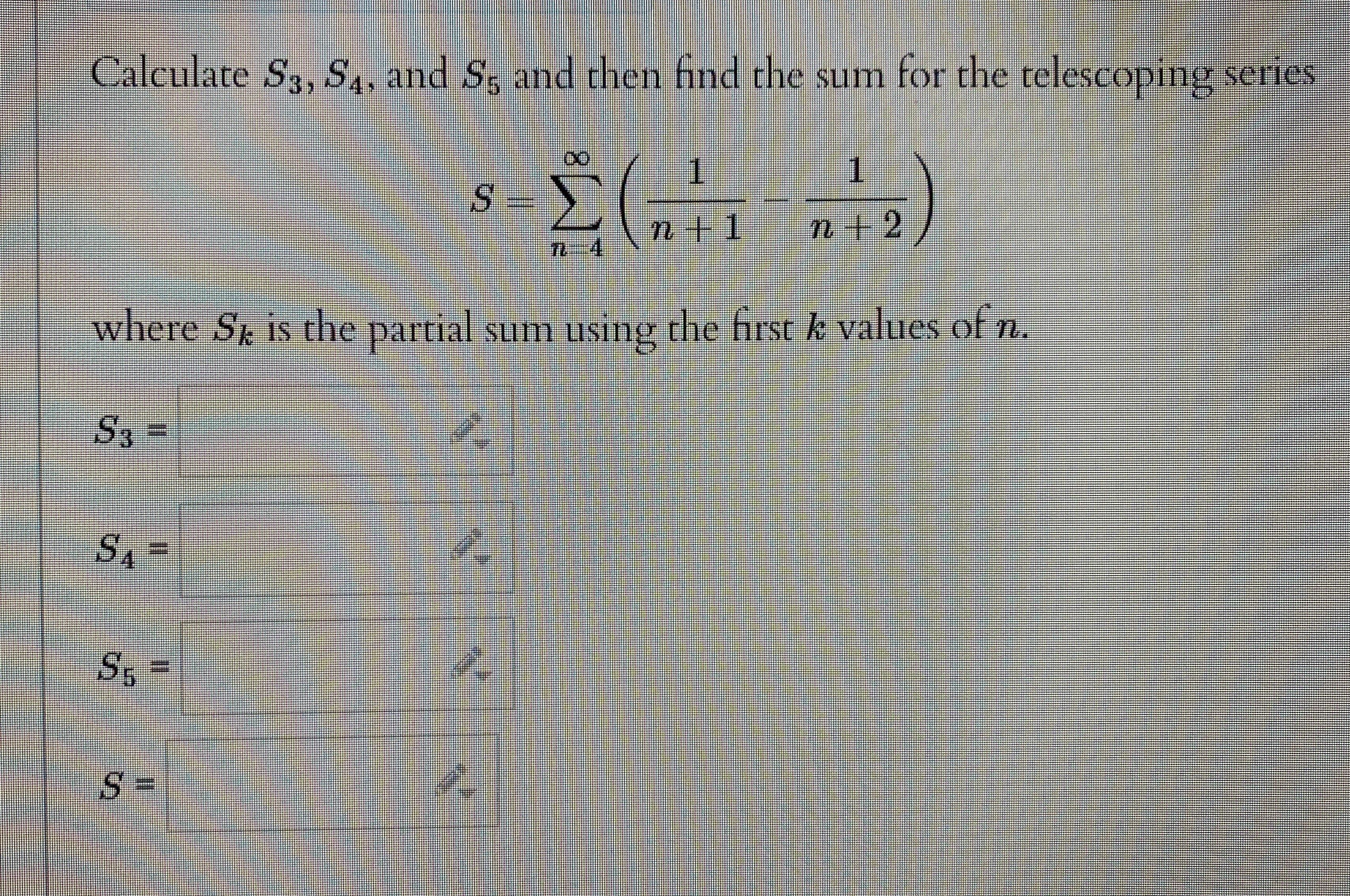 Sequences and summation