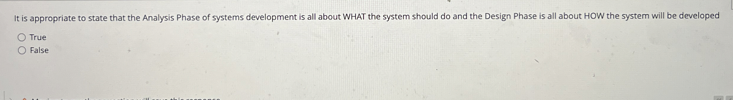 It is appropriate to state that the Analysis