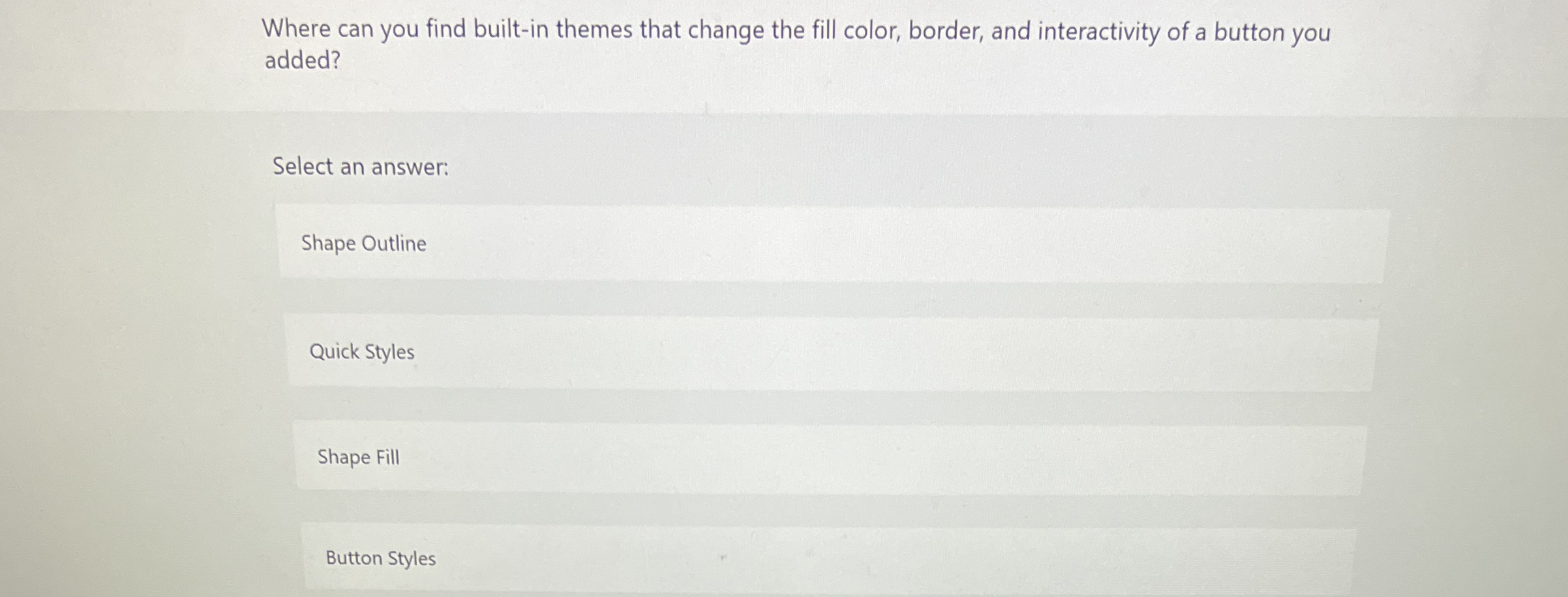 Where can you find built - in themes that change