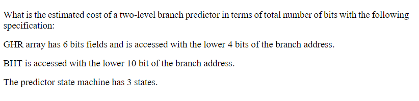 What is the estimated cost of a two - level