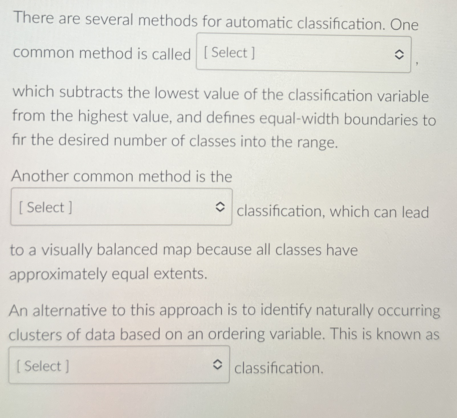There are several methods for automatic